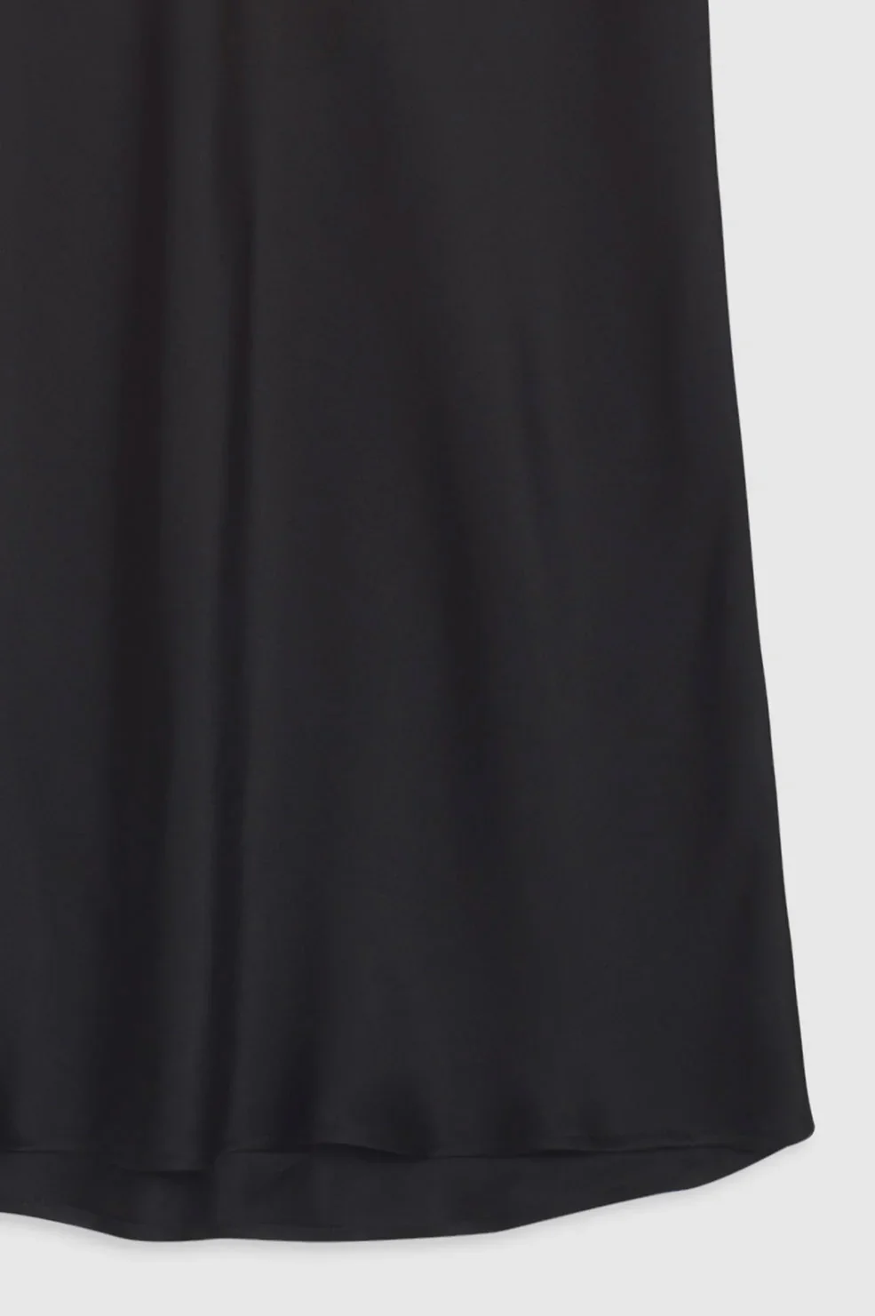 Bar Silk Skirt - Black - Image 4