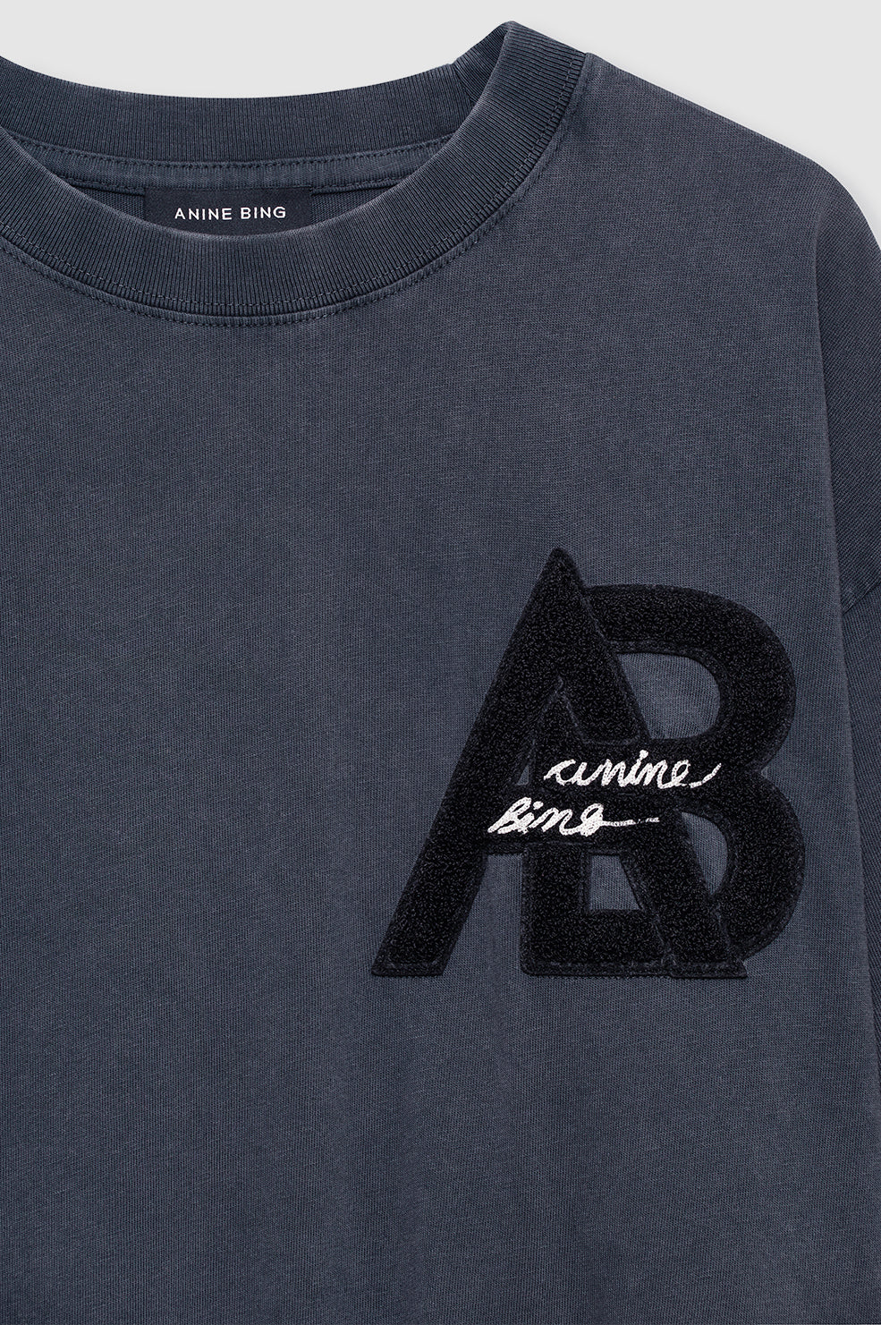 Beth Mini Dress Anine Bing - Washed Black - Image 4