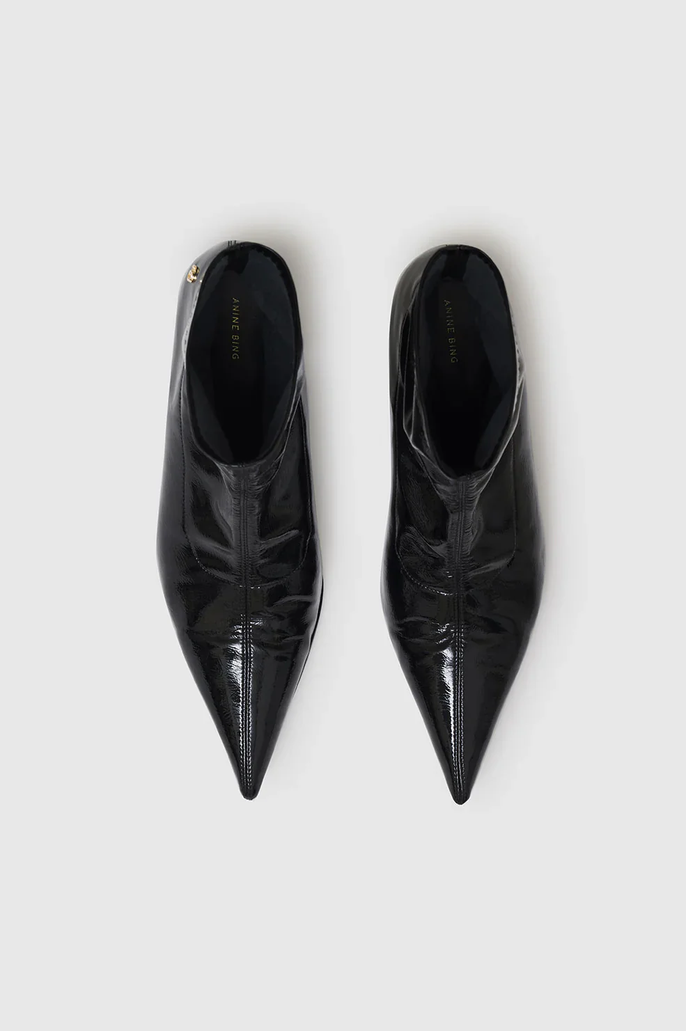 Hilda Boots - High-Shine Black - Image 4