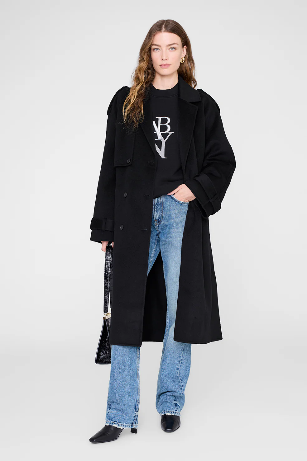Jaci Sweatshirt Ab Ny - Black - Image 5