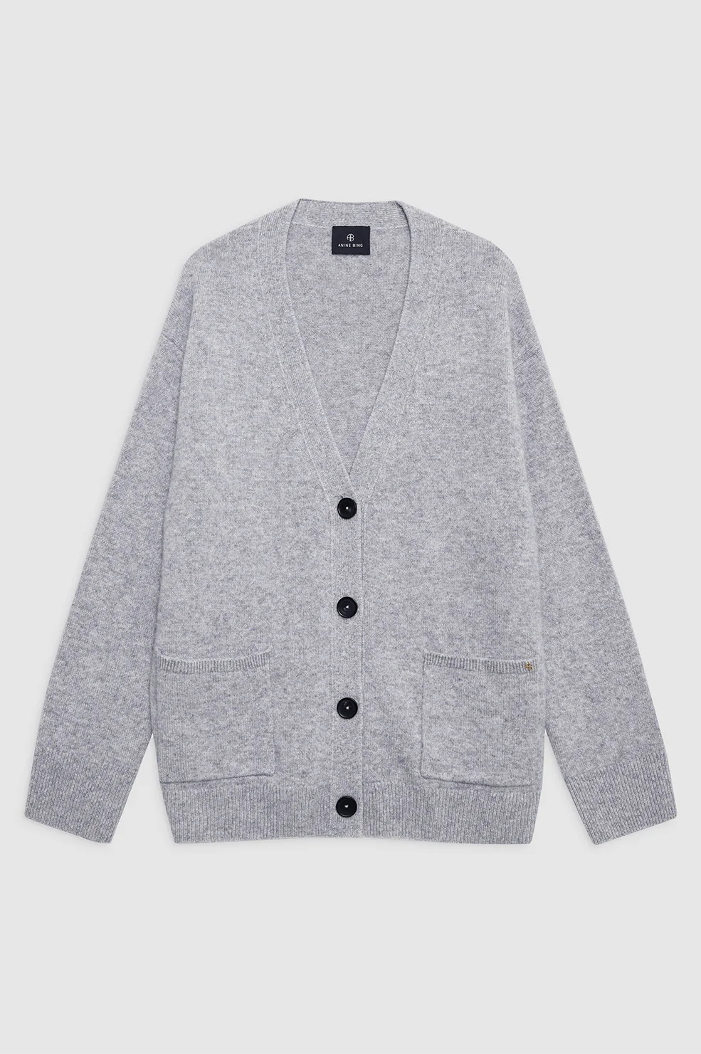 Jackson Cardigan - Medium Heather Grey - Image 3