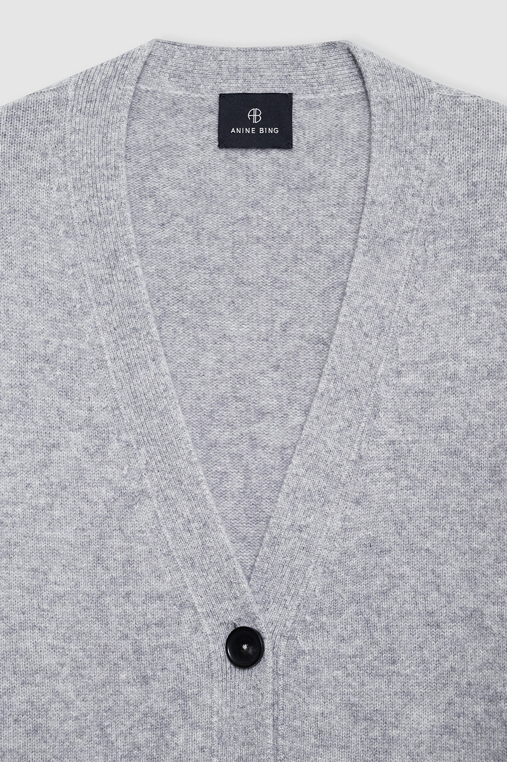 Jackson Cardigan - Medium Heather Grey - Image 4