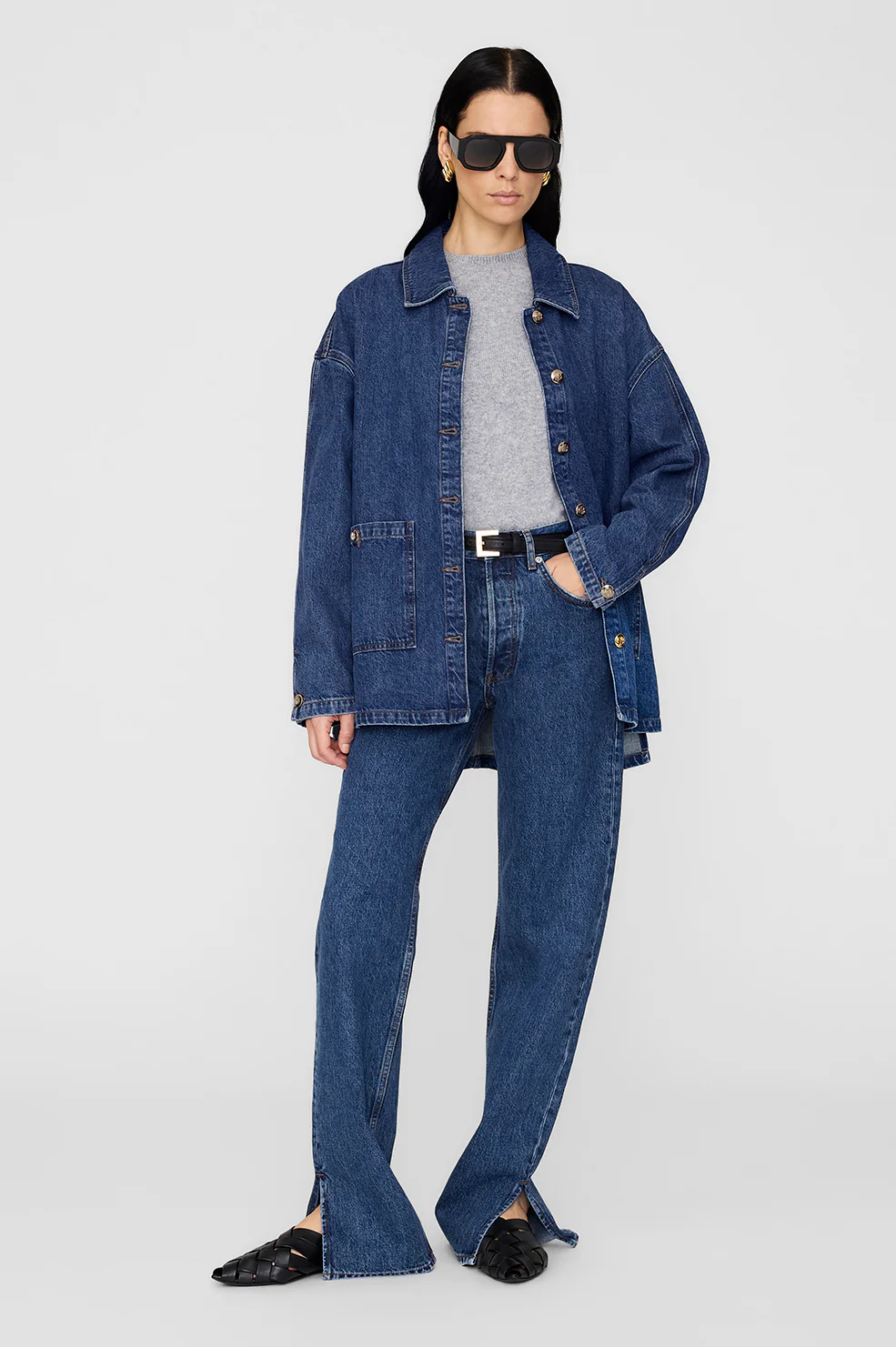 Jackson Sweater - Medium Heather Grey - Image 5