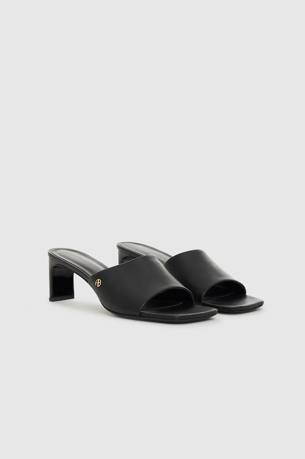 Jayden Mule Sandals - Black - Image 4
