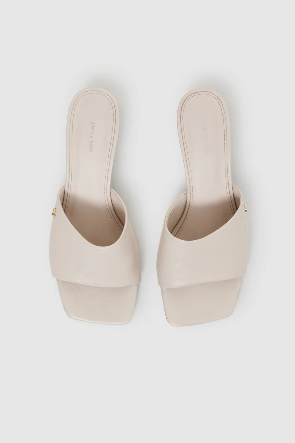 Jayden Mule Sandals - Bone - Image 3