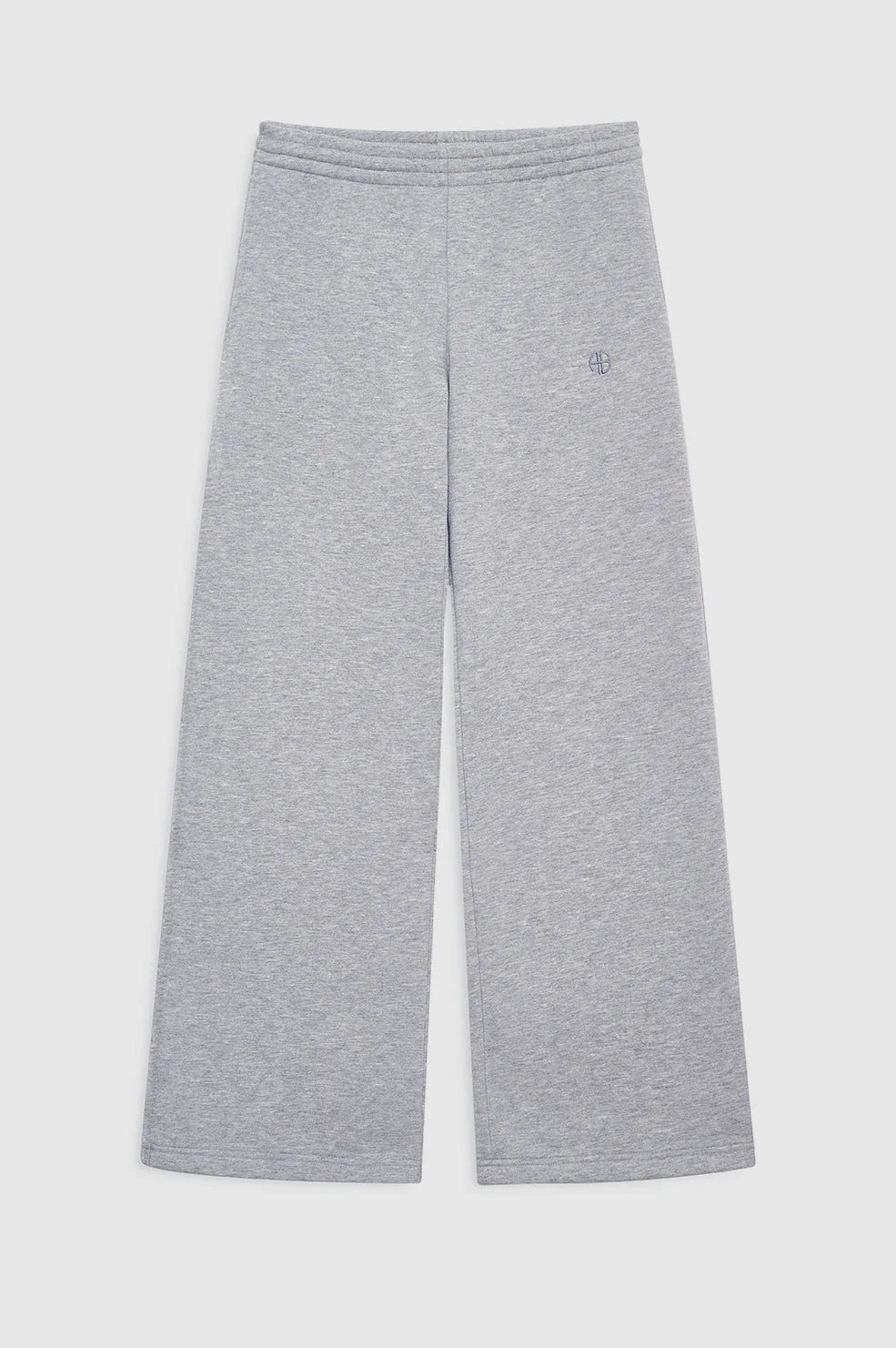 Kacey Sweatpant Monogram - Medium Heather Grey - Image 3