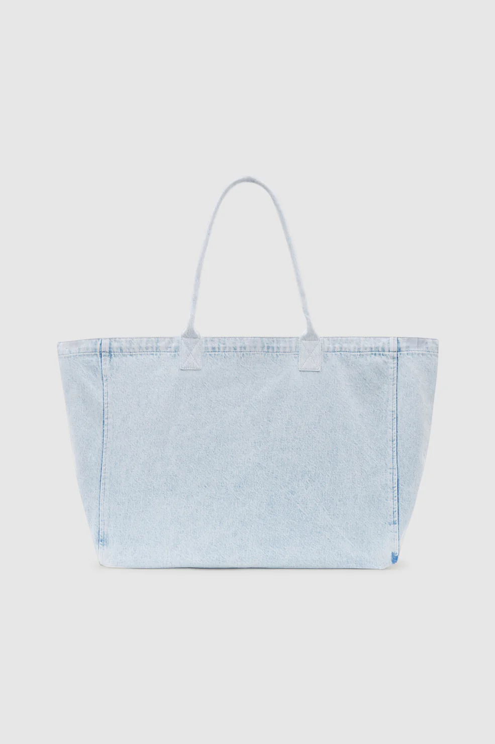 Leo Denim Tote - Lucid Blue - Image 3