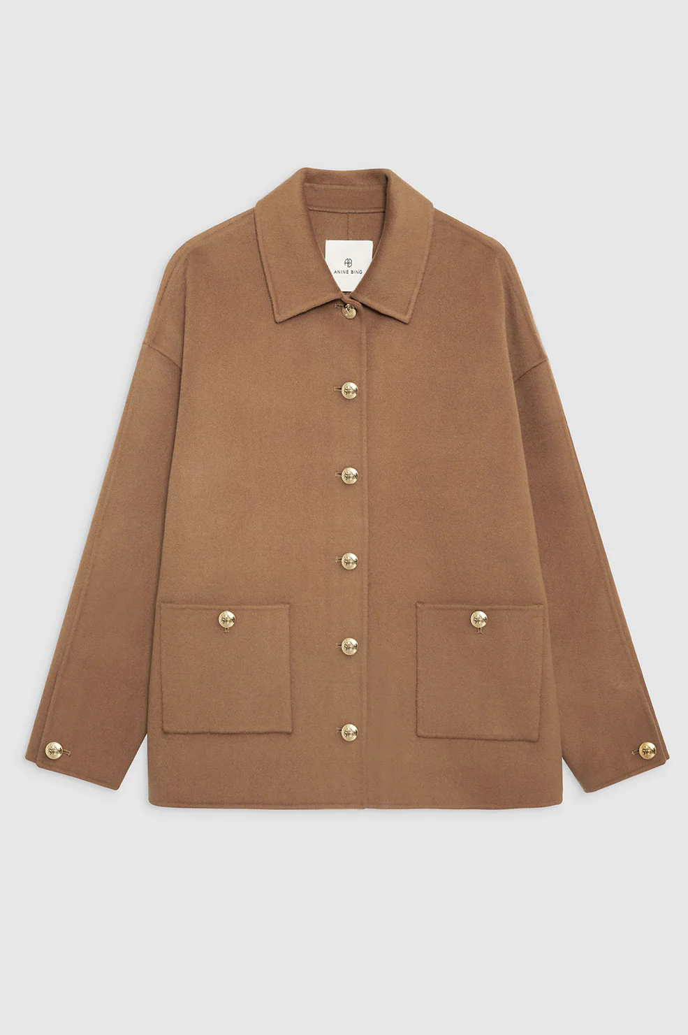 Luca Jacket - Camel Cashmere Blend - Image 3