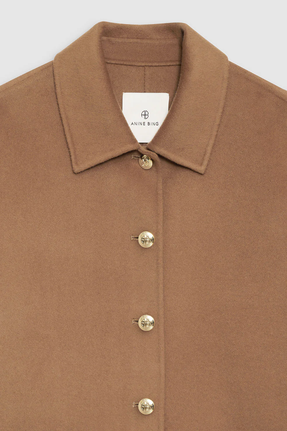 Luca Jacket - Camel Cashmere Blend - Image 4
