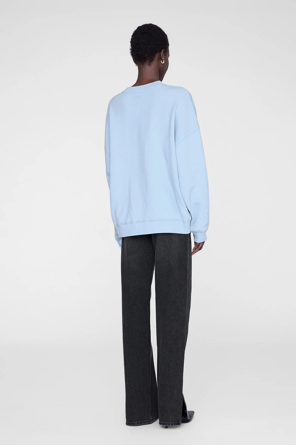 Miles Sweatshirt Anine Bing - Pale Blue - Image 3