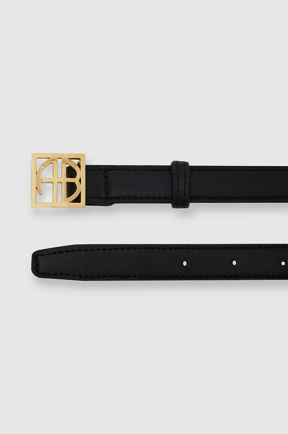 Monogram Belt - Black - Image 4