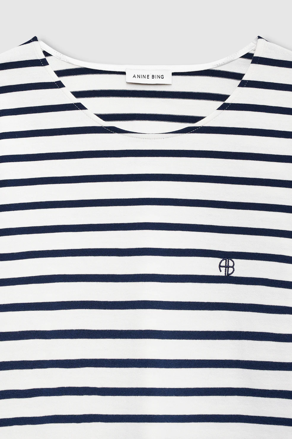 Newton Tee Anine Bing - Navy Stripe - Image 4