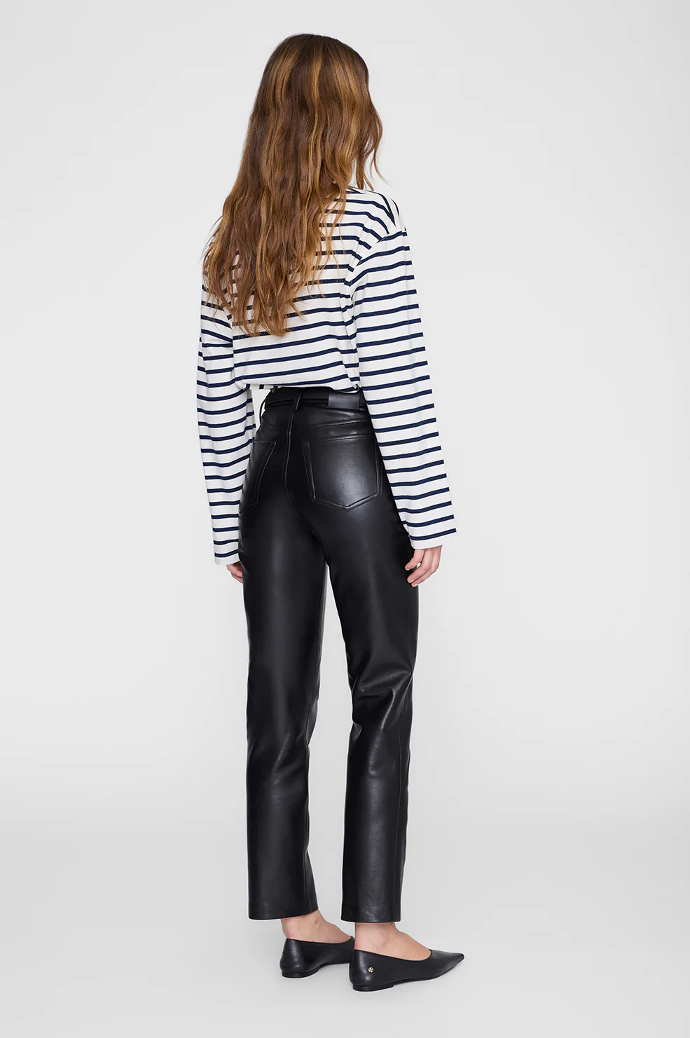 Newton Tee Anine Bing - Navy Stripe - Image 5