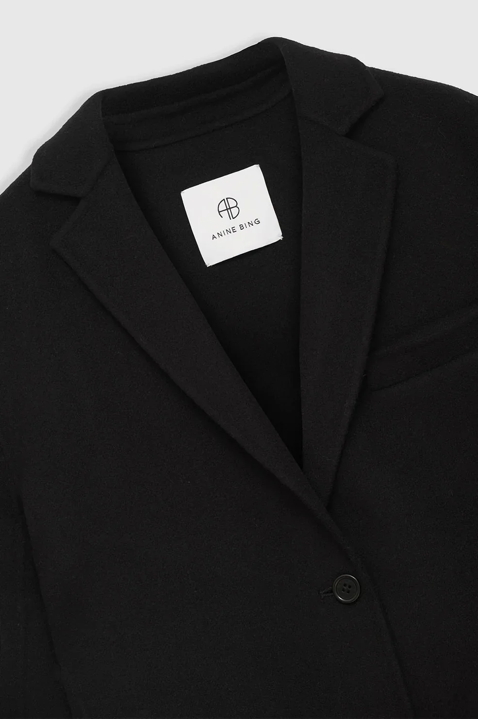 Quinn Blazer - Black Cashmere Blend - Image 4
