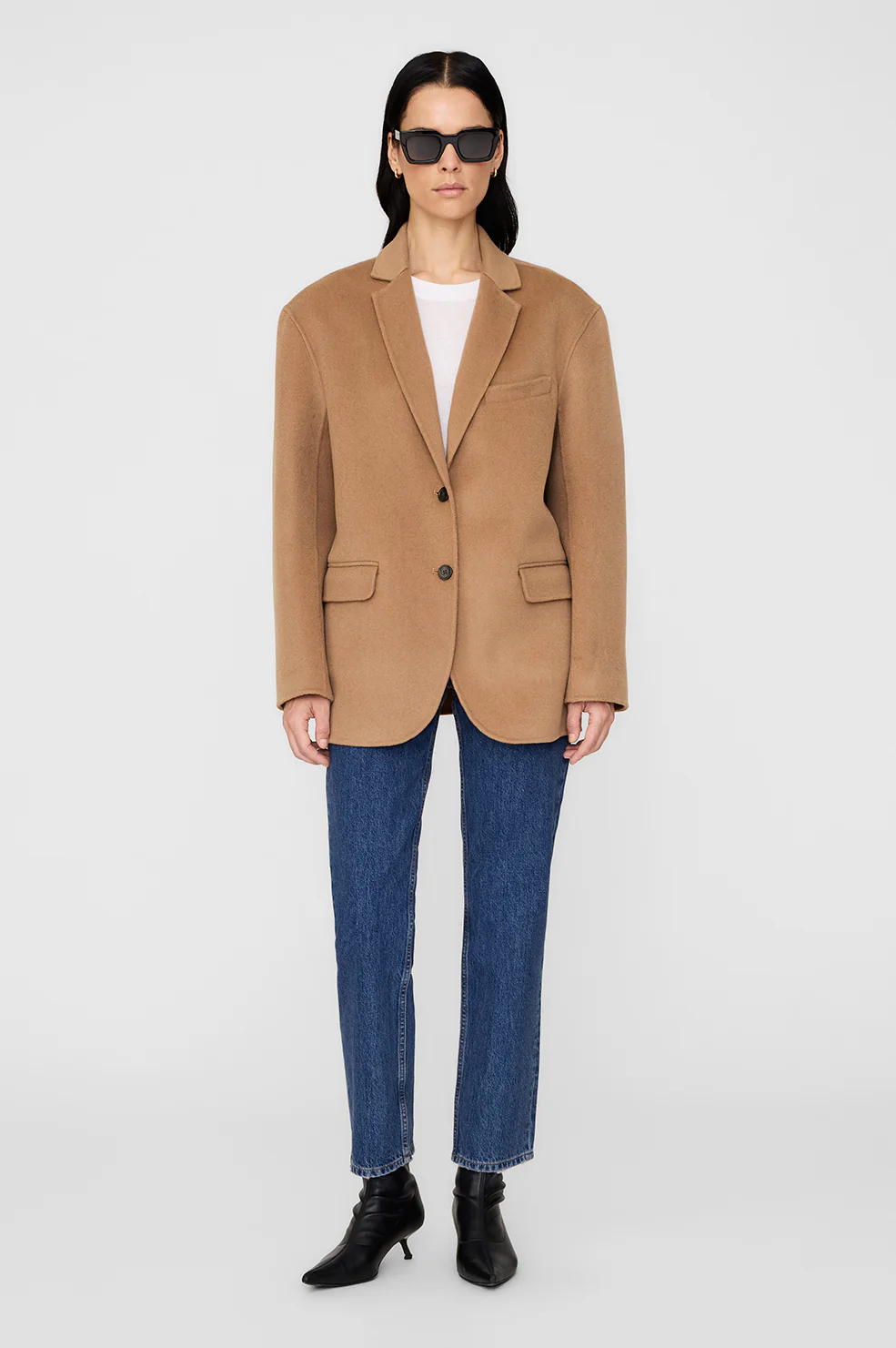 Quinn Blazer - Camel Cashmere Blend - Image 6