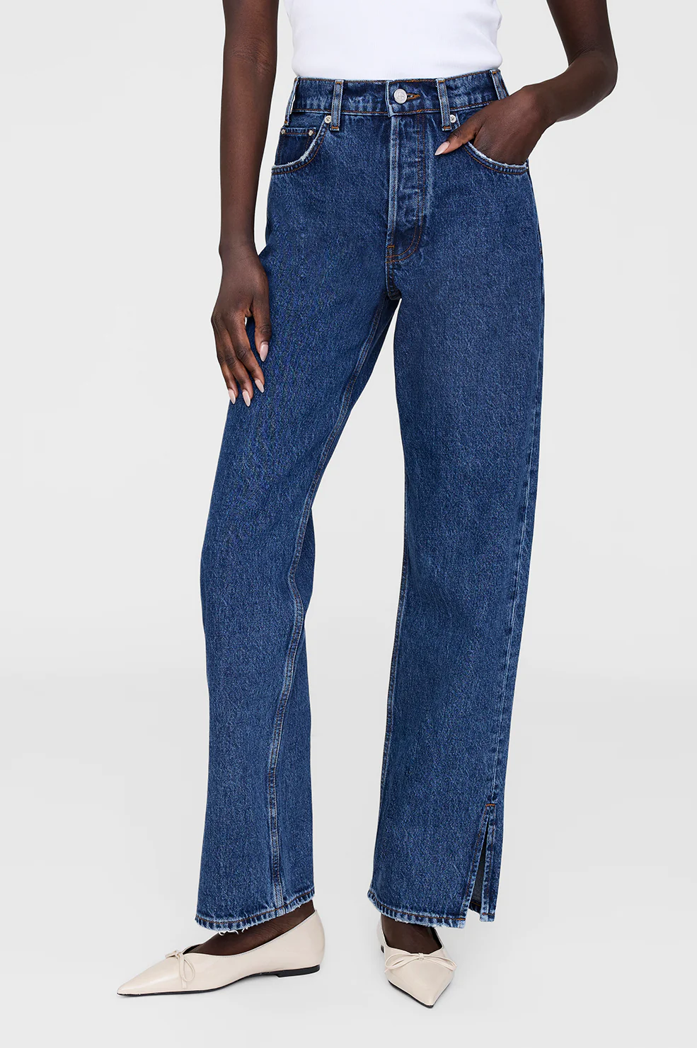 Roy Jean 31" - Clean Indigo Denim - Image 3