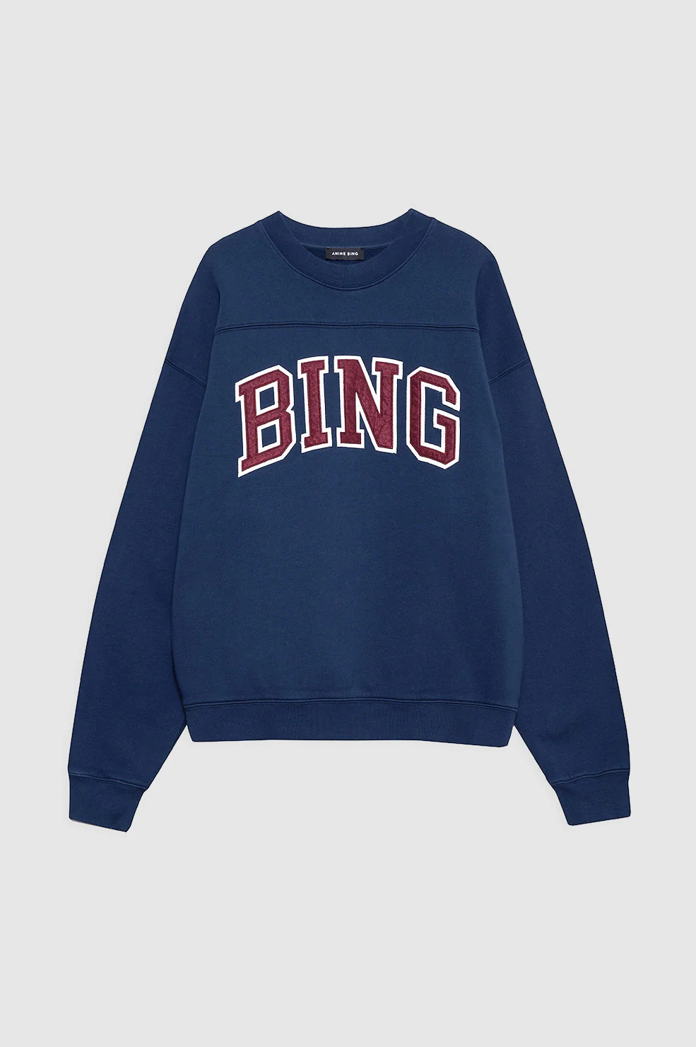 Trenton Sweatshirt Bing - Washed Navy - Image 4